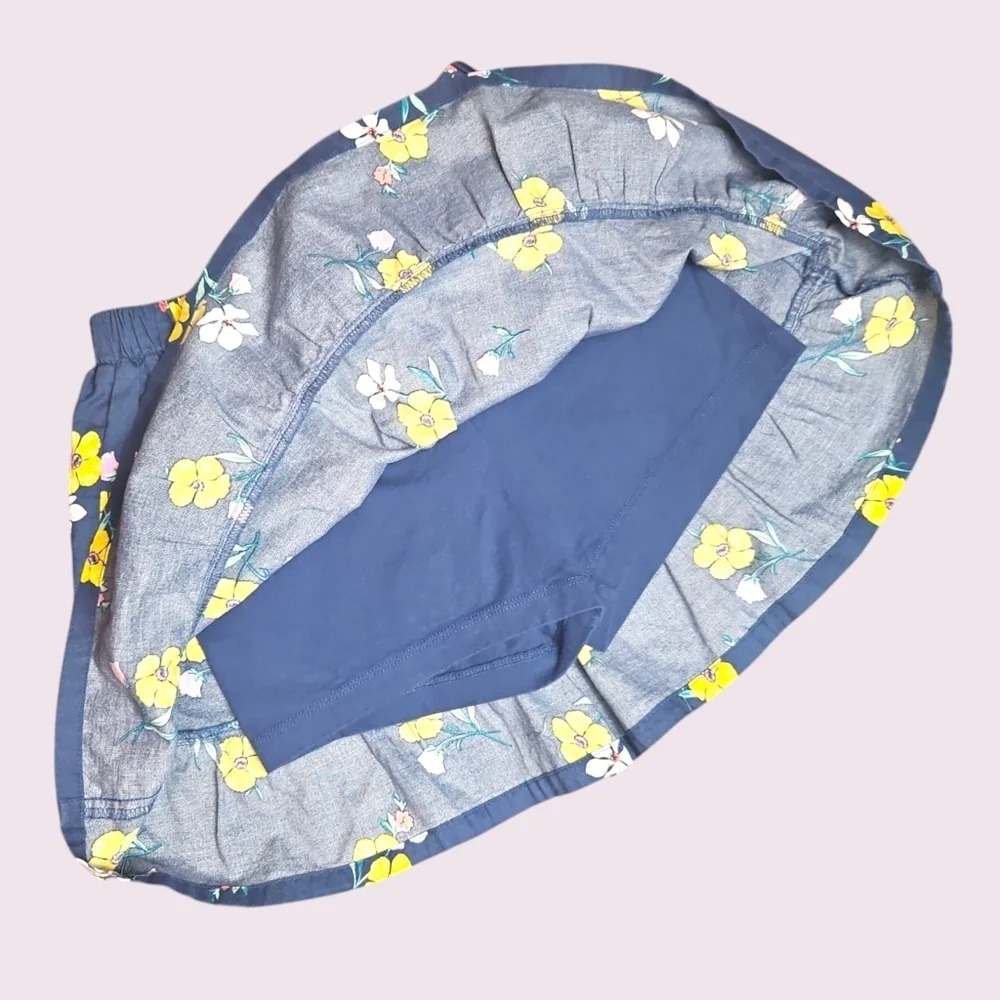 Carter's Girls Floral Blue Skirt Size 10